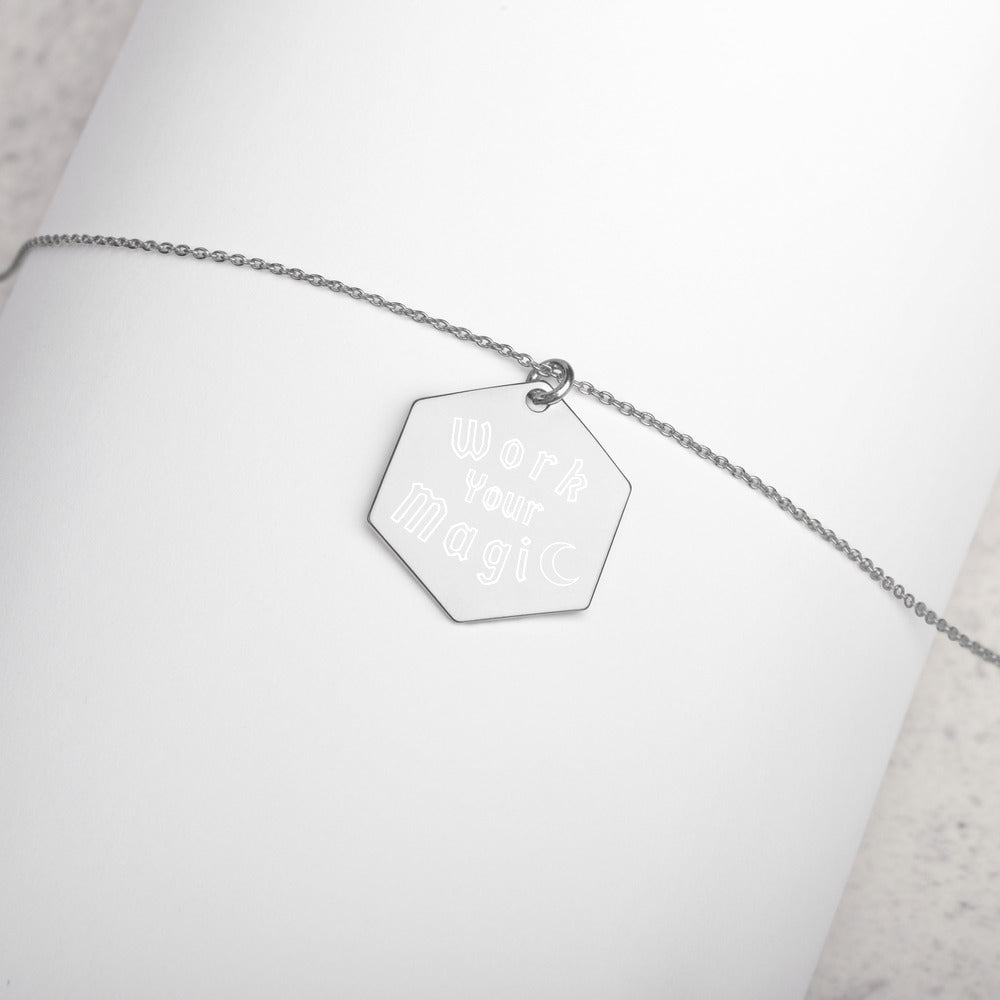 "Work Your Magic" Pendant Necklace (Made to Order)