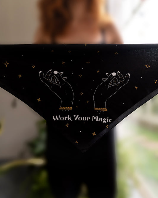 "Work Your Magic" Bandana (Made to Order)
