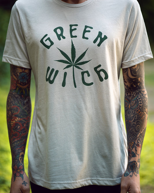 "Green Witch"  Unisex T-Shirt (Printed Per Order)