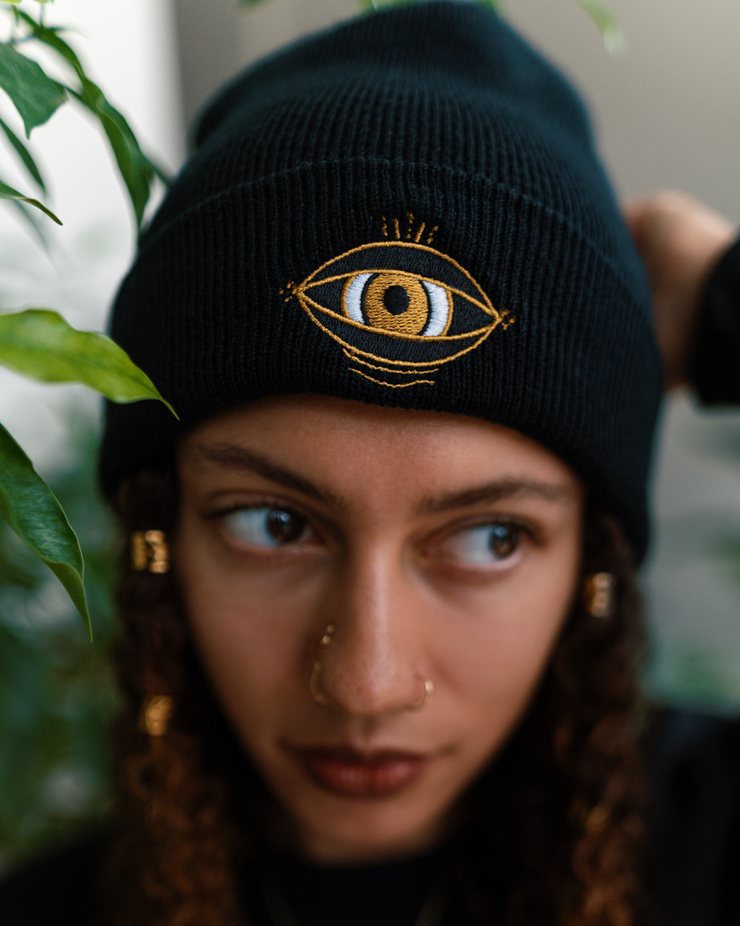 “Third Eye” Cuffed Unisex Beanie