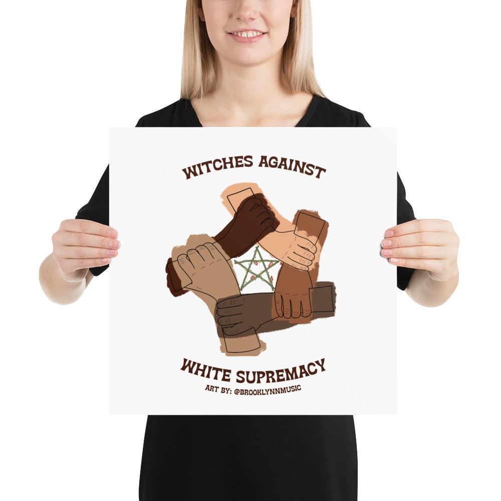 "Witches Against White Supremacy" Posters