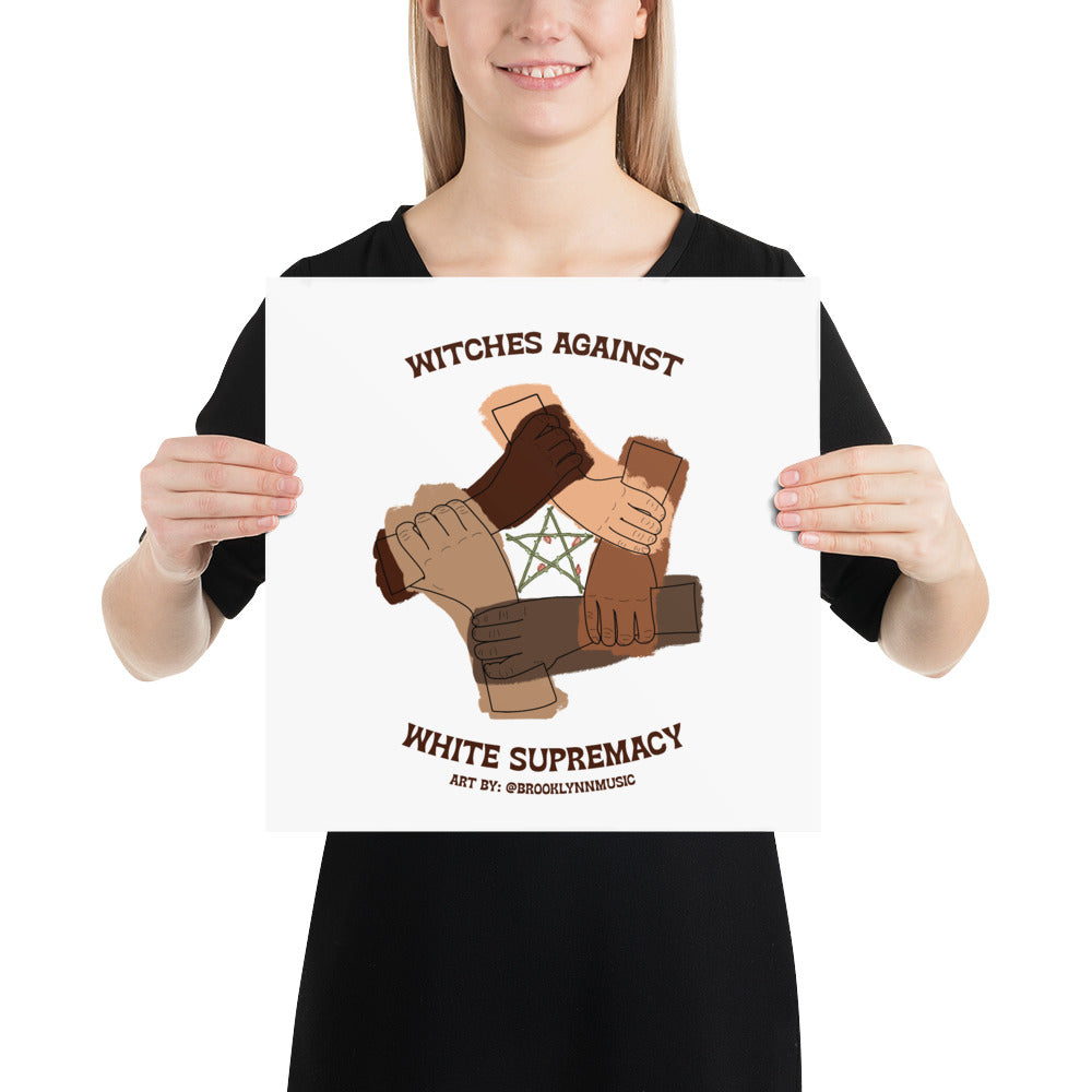 "Witches Against White Supremacy" Posters