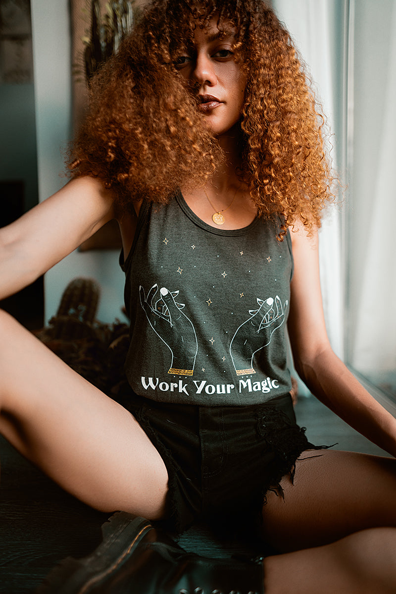 "Work Your Magic" Unisex Tank Top